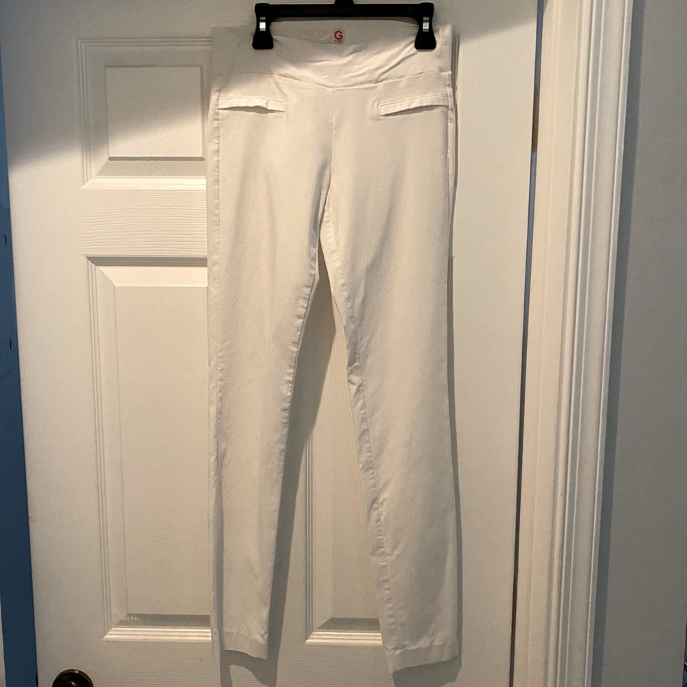 G by Guess white stretch dress pants. Size S.